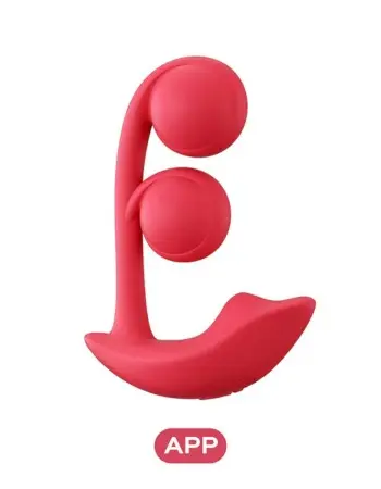Melody Wearable Dual Vibrator - Pink