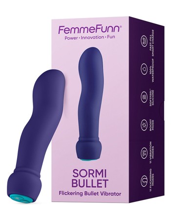 Sormi Bullet Flickering Bullet Vibrator - Purple