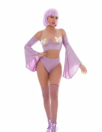 Holo Hun 5pc Set - Medium/large - Purple