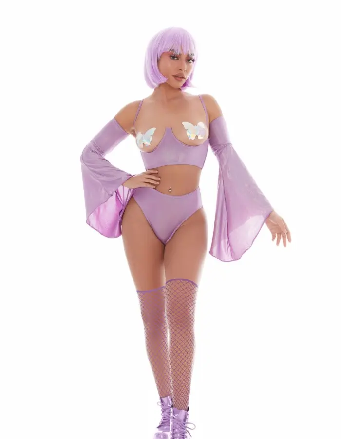 Holo Hun 5pc Set - Medium/large - Purple