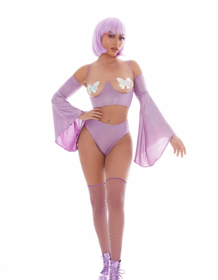 Holo Hun 5pc Set - Small/medium - Purple