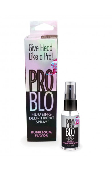 Pro Blo Throat Numbing Spray 1oz - Bubblegum