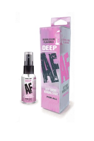 Deep Af Throat Numbing Spray 1oz  Bubblegum