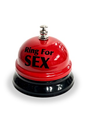 Ring for Sex Desk Bell - Red