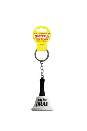 Super Fun Key Chain, Ring for Oral - White