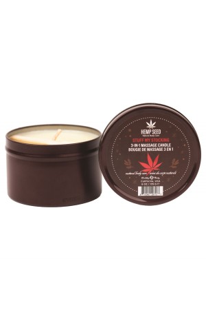 Hemp Seed 3 in 1 Massage Candle Stuff My Stocking  - 6oz