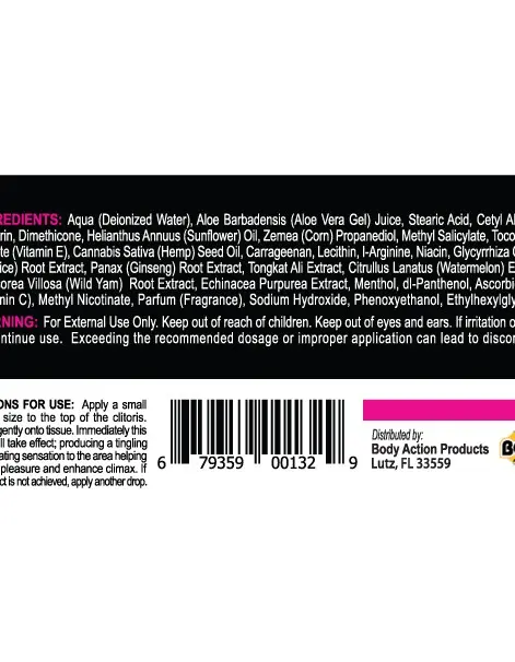 Hempleasure for Women Sample Packet Single