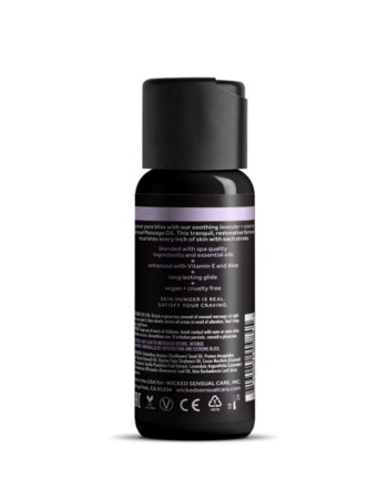 Lavender + Rosemary Massage Oil 4oz