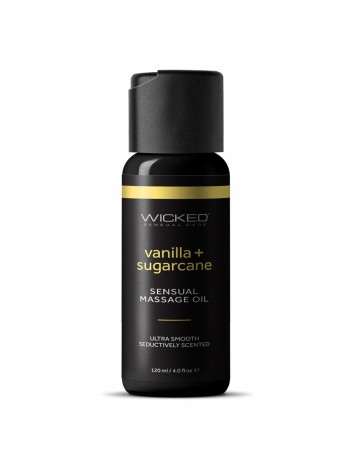 Vanilla + Sugercane Massage Oil 4oz