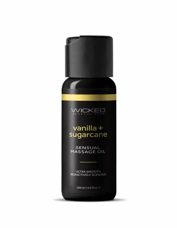 Vanilla + Sugercane Massage Oil 4oz