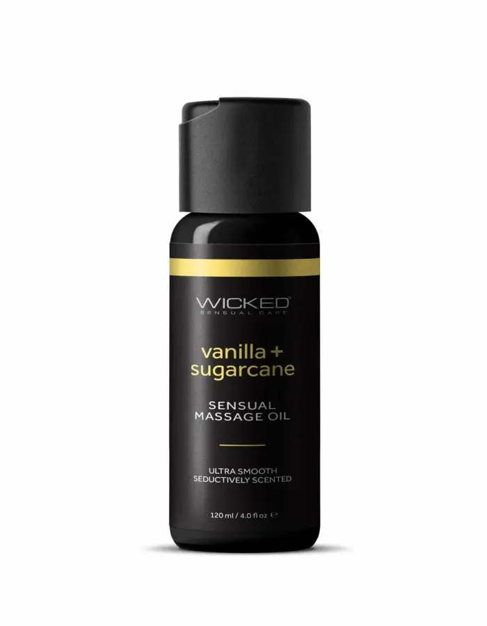 Vanilla + Sugercane Massage Oil 4oz