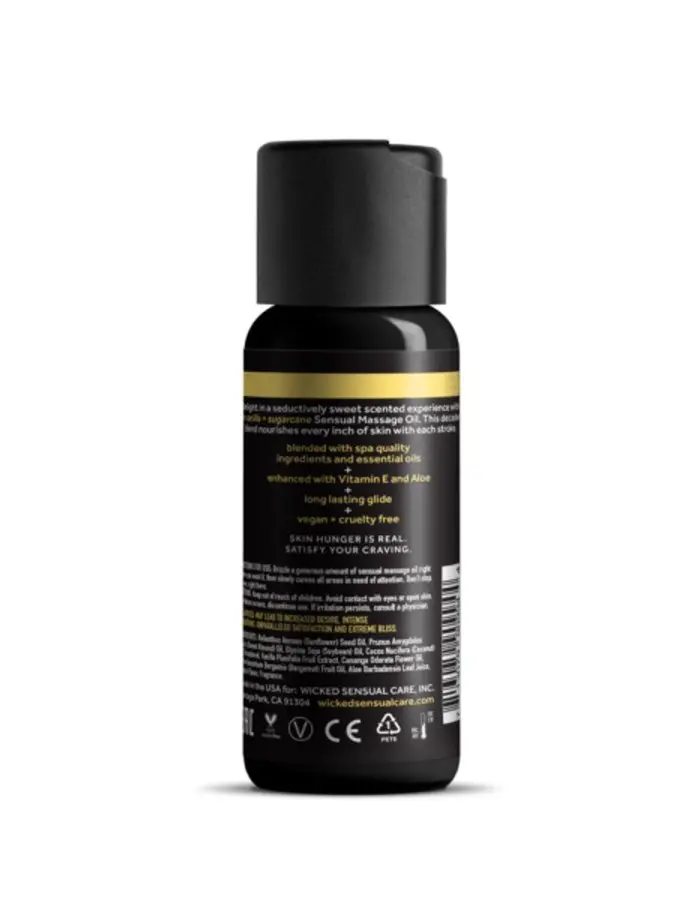 Vanilla + Sugercane Massage Oil 4oz