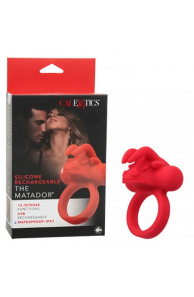 Silicone Rechargeable the Matador - Red