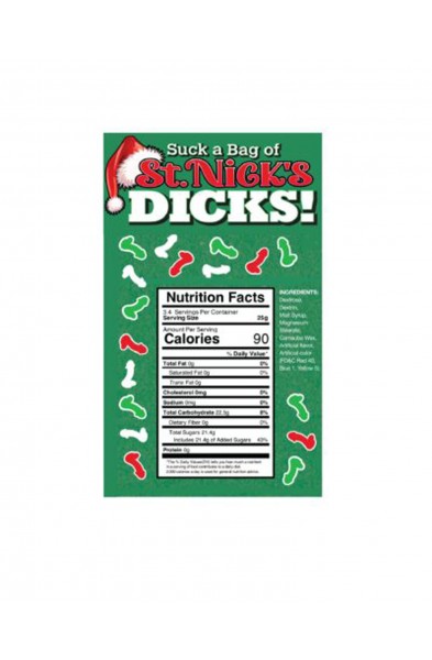 Suck a Bag of St. Nicks Dicks 3oz Bag