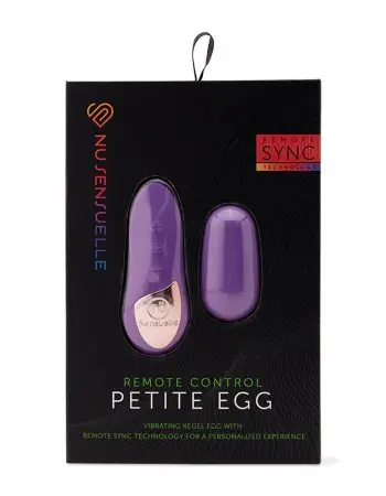 Nu Sensuelle Remote Control Petite Egg - Purple