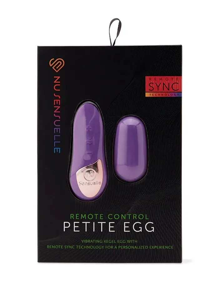 Nu Sensuelle Remote Control Petite Egg - Purple