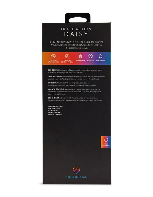 Nu Sensuelle Triple Action Daisy - Electric Blue