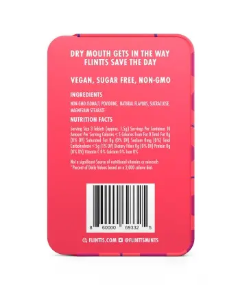 Flintts Mouth Watering Mints Cherry - F-Strength 150