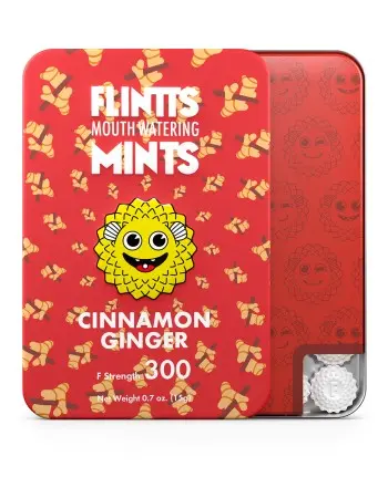 Flintts Mouth Watering Mints Cinnamon Ginger - F-Strength 300
