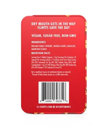 Flintts Mouth Watering Mints Cinnamon Ginger - F-Strength 300