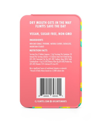 Flintts Mouth Watering Mints Lemon - F-Strength 250