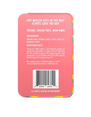 Flintts Mouth Watering Mints Lemon - F-Strength 250