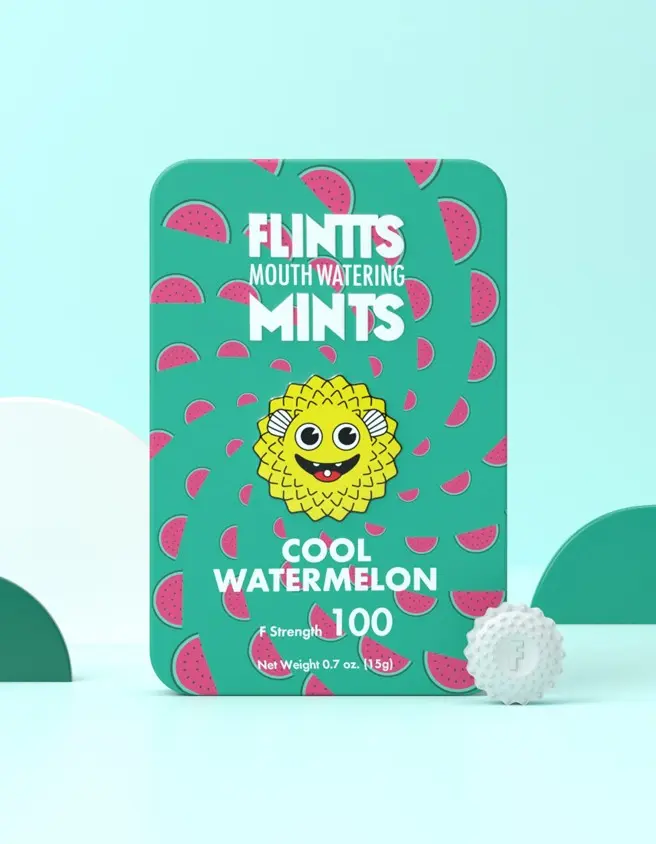Flintts Mouth Mints Cool Watermelon - F-Strength 100