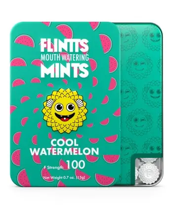 Flintts Mouth Mints Cool Watermelon - F-Strength 100