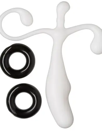 Prostate Stimulator Kit White W/c Rings