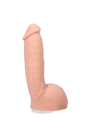 Signature Cocks - Girthmasterr - 8.5"  With Removable Vac-U-Lock Suction Cup - Vanilla