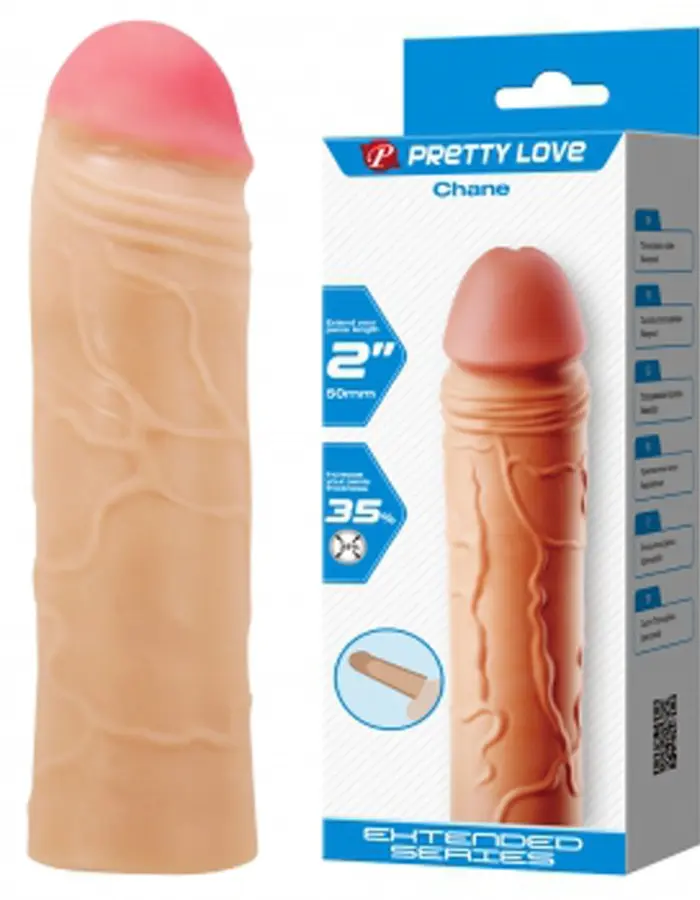 Chane Extended Penis Sleeve - Light