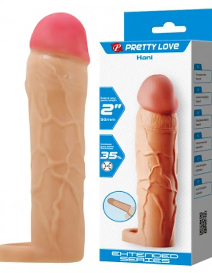 Hani Extended Penis Sleeve - Light
