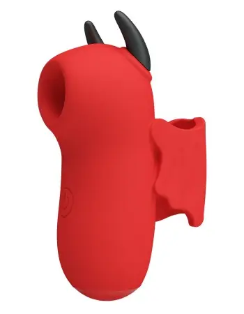 Magic Devil Finger Vibrator - Red