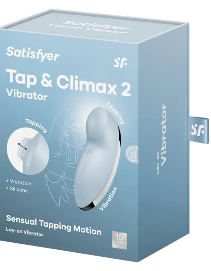 Tap and Climax 2 Vibrator - Blue
