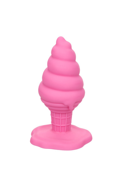 Naughty Bits Yum Bum Ice Cream Cone Butt Plug - Pink