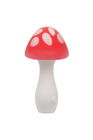 Naughty Bits Muff Shroom Playful Massager - Red