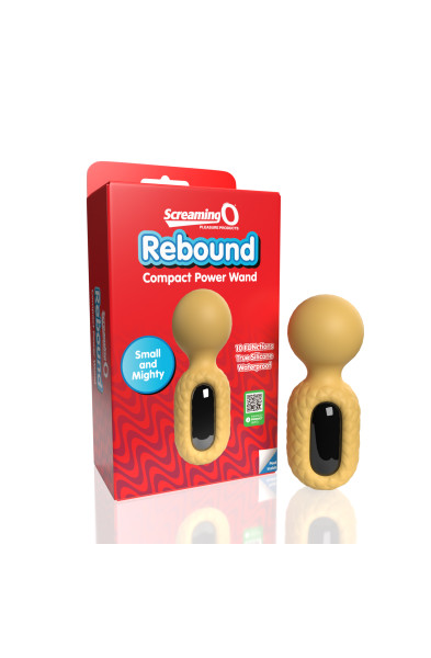 Screaming O Rebound Compact Power Wand - Bumblee Yellow