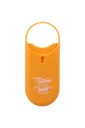 Goodhead Juicyhead Dry Mouth Spray to Go - Sour Peach .30 Oz