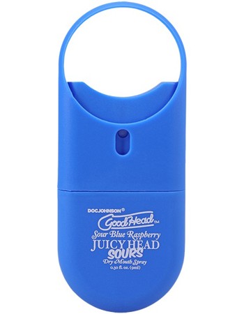 Goodhead Juicyhead Dry Mouth Spray to Go - Sour Blue Raspberry .30 Oz