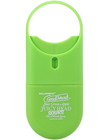 Goodhead Juicyhead Dry Mouth Spray to Go - Sour Green Apple .30 Oz