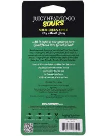 Goodhead Juicyhead Dry Mouth Spray to Go - Sour Green Apple .30 Oz