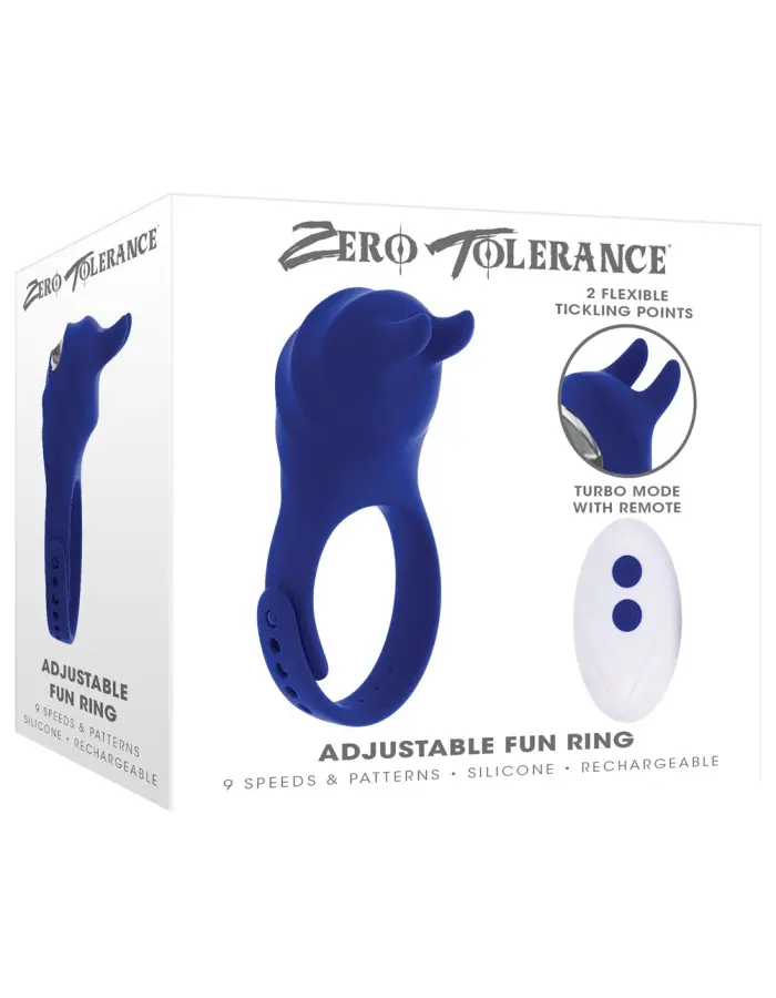 Adjustable Fun Ring Blue