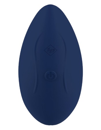 Shhh! Remote Control Slim  Massager - Blue