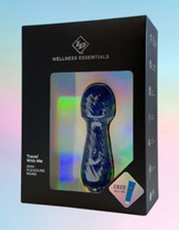 Travel With Me Mini Pleasure Wand - Blue