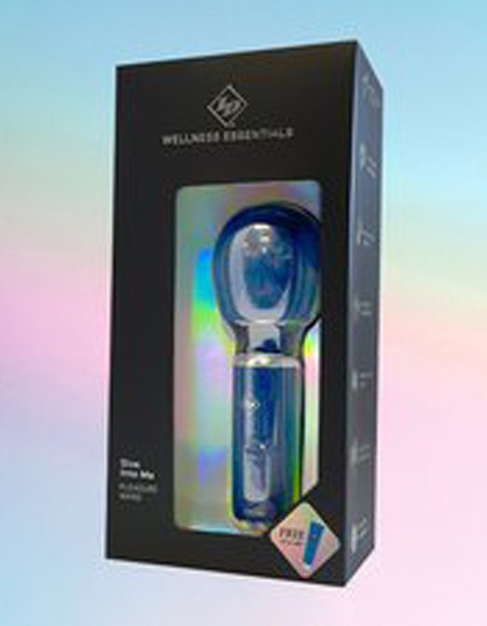 Give Into Me Pleasure Wand - Blue