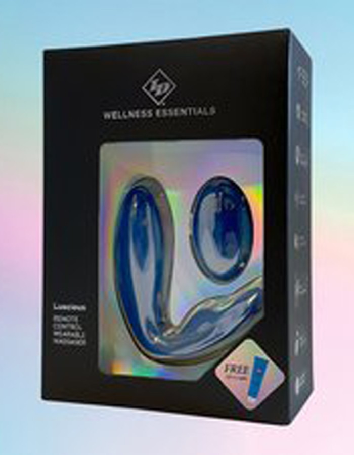 Luscious Remote Control Wearable Massager - Blue