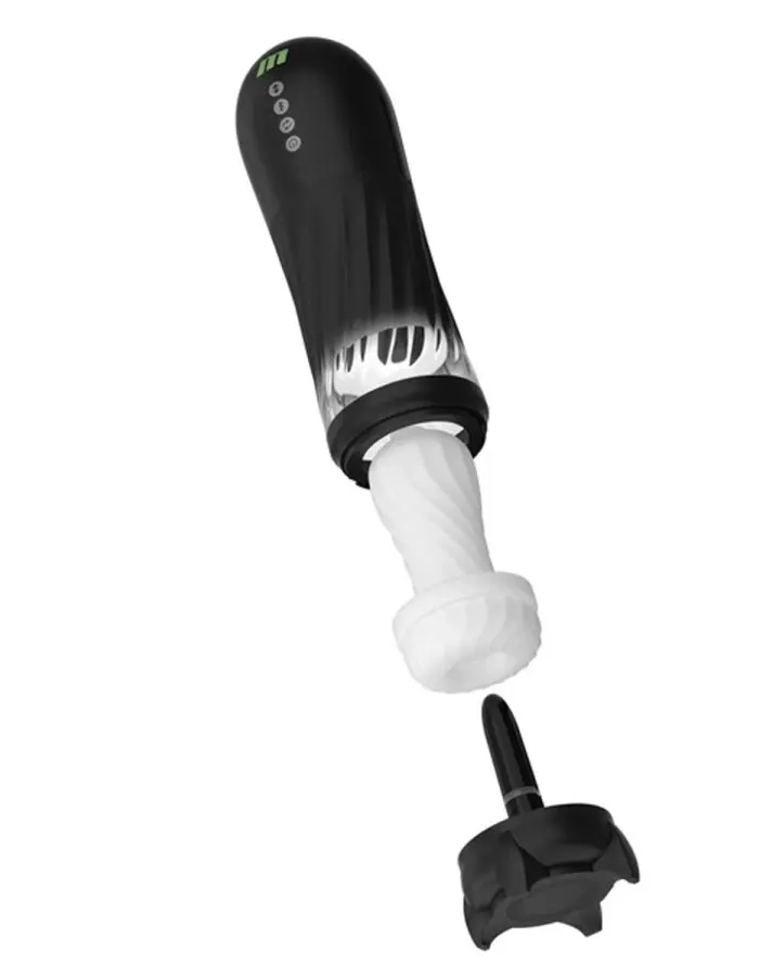 Quantumx Triple Action Automatic Stroker - Black