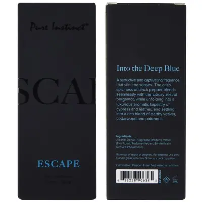 Pure Instinct Pheromone Eau De Parfum Escape 2oz60ml