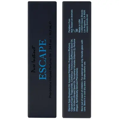 Pure Instinct Pheromone Perfume Oil Escape 10ml 0.34oz
