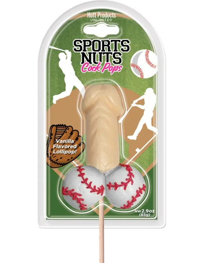 Sports Nuts Cock Pops Baseballs Vanilla Lovers